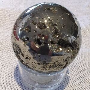 Pyrite Mineral Sphere